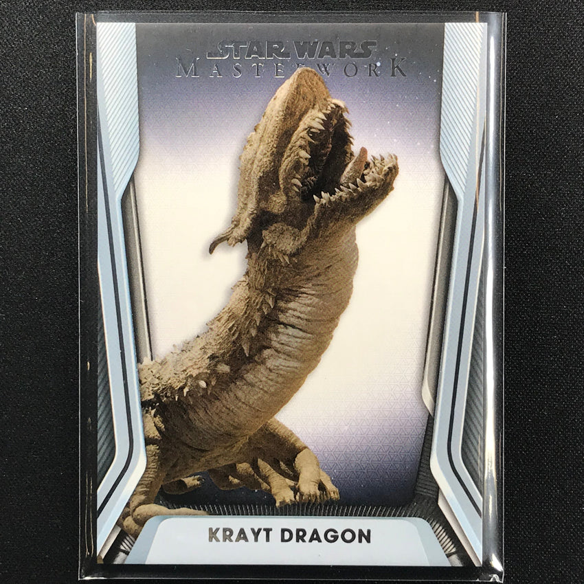 2021 Star Wars Masterwork Krayt Dragon Base No 62