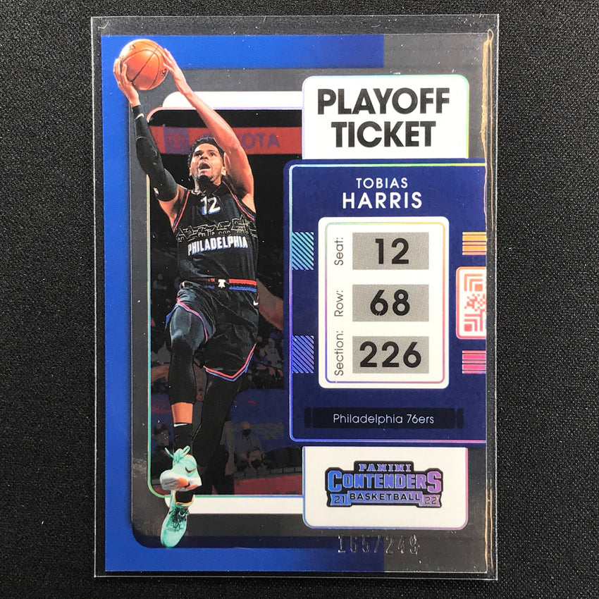 2021-22 Contenders Tobias Harris Playoff Ticket /249