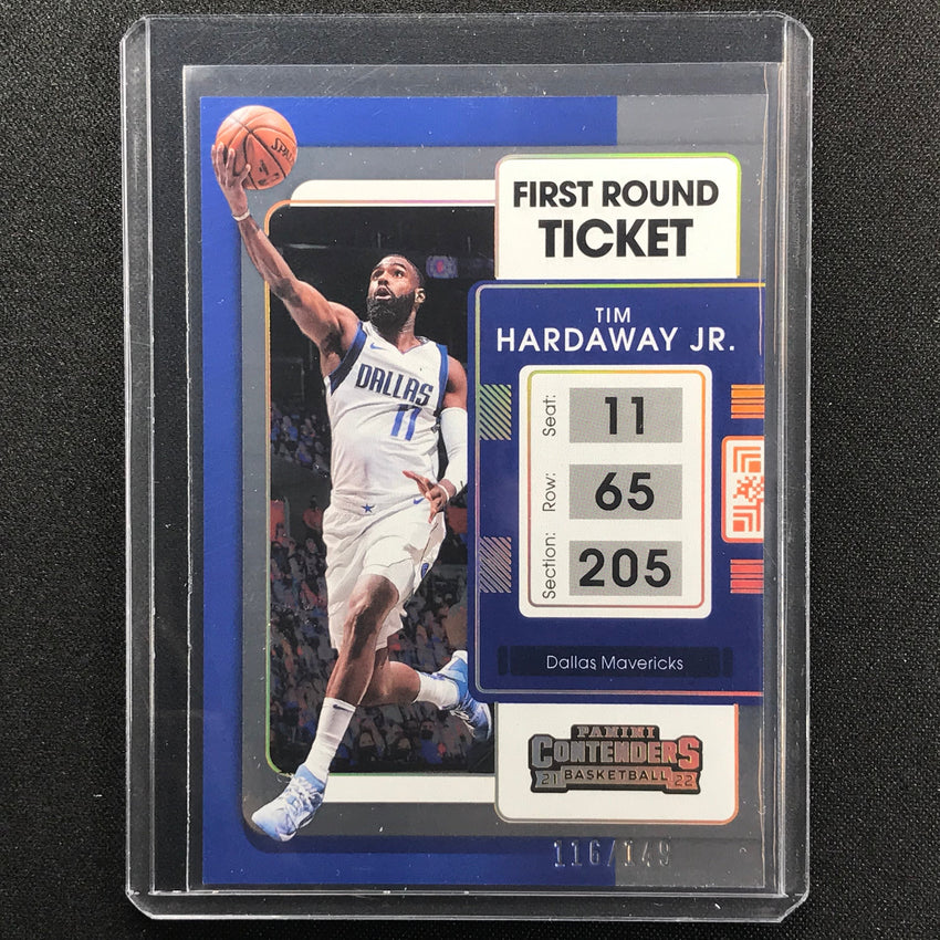 2021-22 Contenders Tim Hardaway Jr. First Round Ticket 116/149