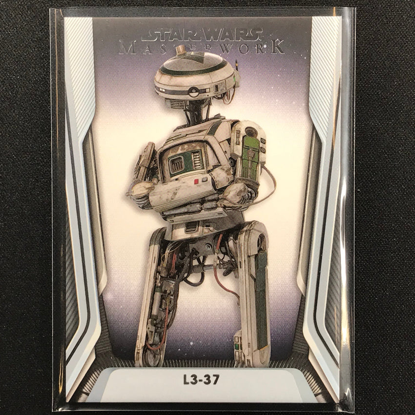 2021 Star Wars Masterwork L3-37 Base #65