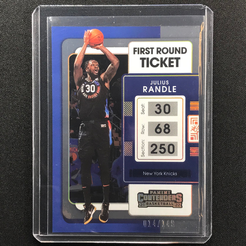 2021-22 Contenders Julius Randle First Round Ticket 14/149