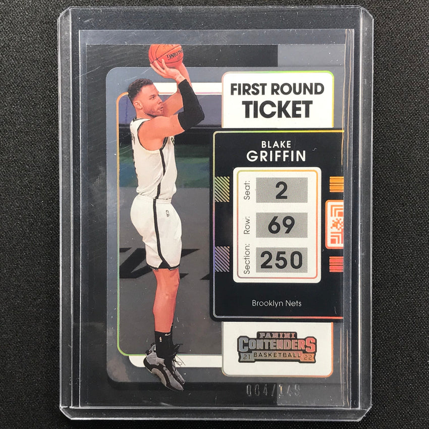 2021-22 Contenders Blake Griffin First Round Ticket 4/149
