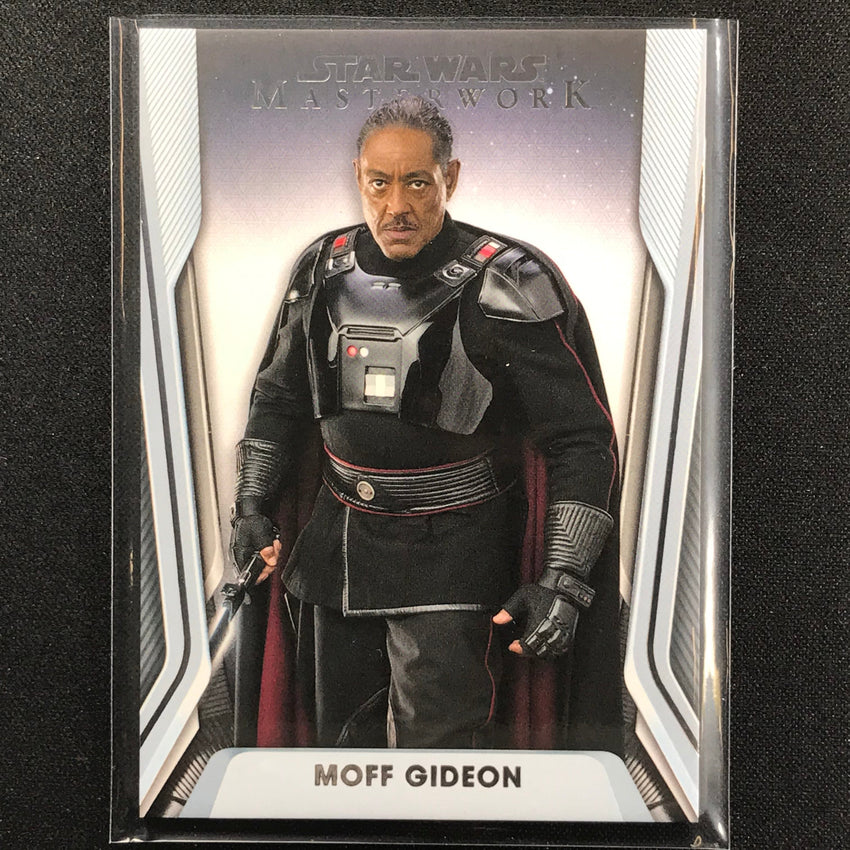 2021 Star Wars Masterwork Moff Gideon Base No 72