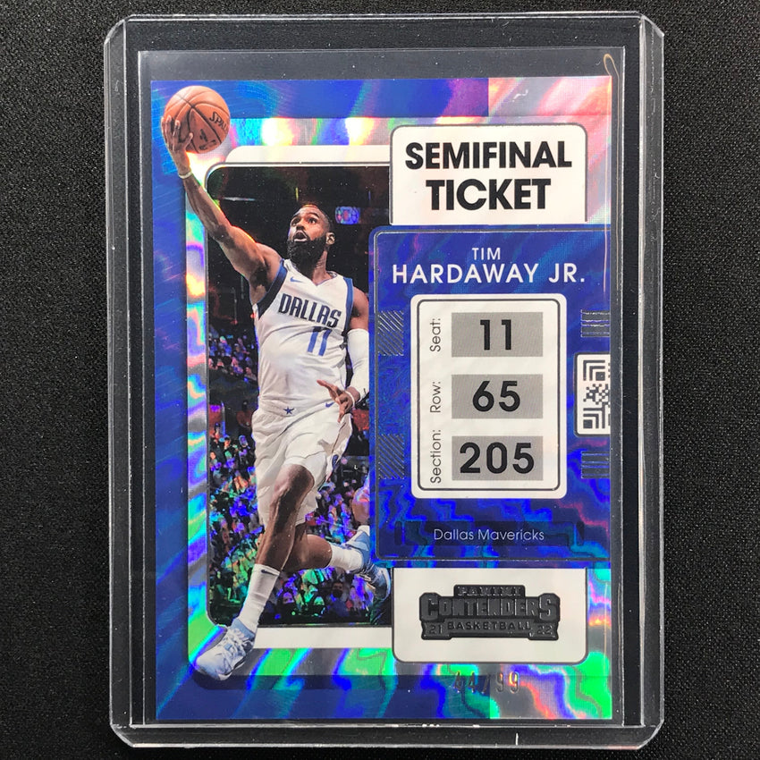 2021-22 Contenders Tim Hardaway Jr. Semifinal Ticket 44/99