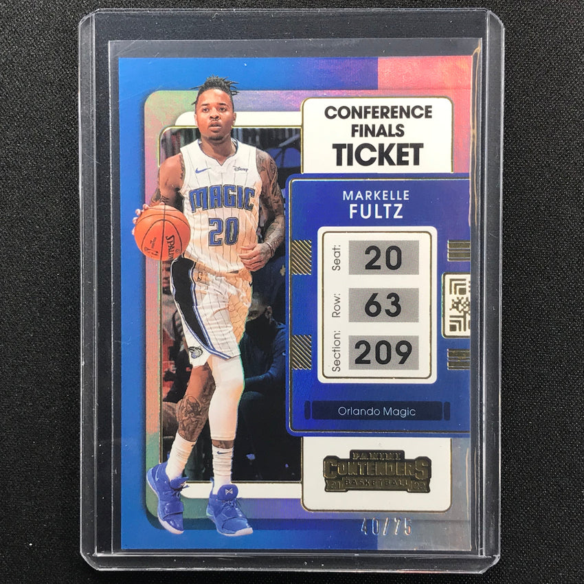 2021-22 Contenders Markelle Fultz Conference Finals Ticket 40/75