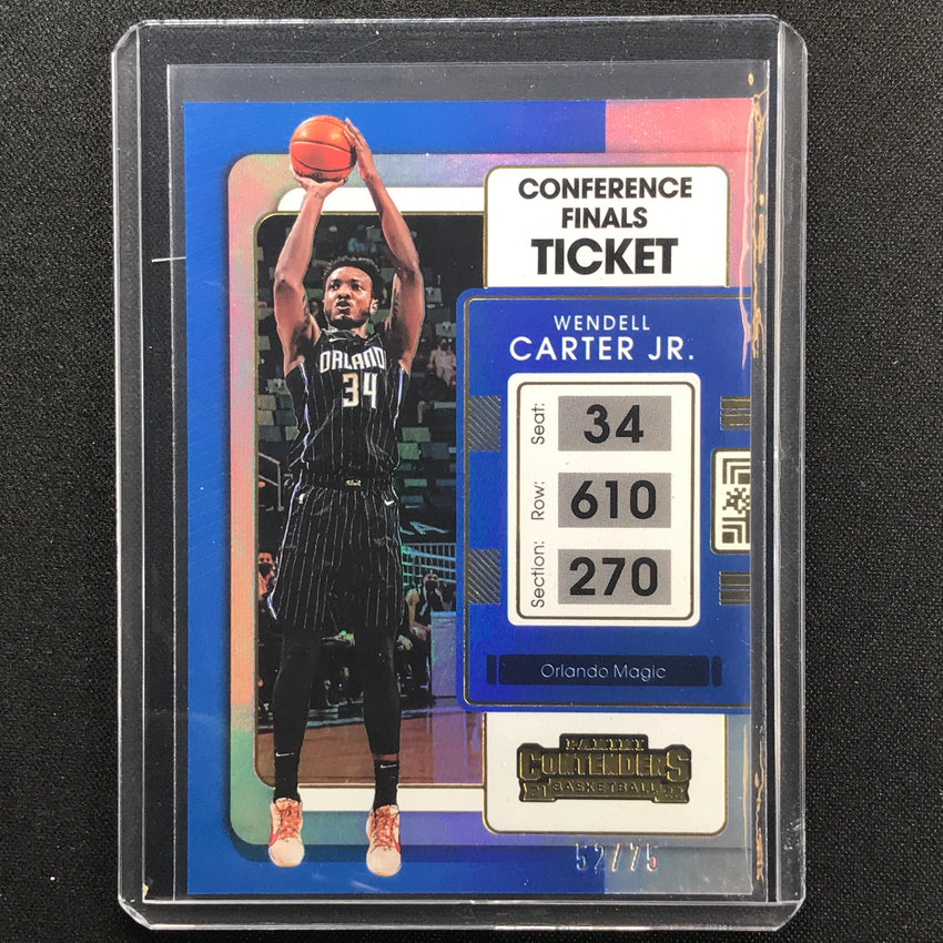 2021-22 Contenders Wendell Carter Jr. Conference Finals Ticket 52/75