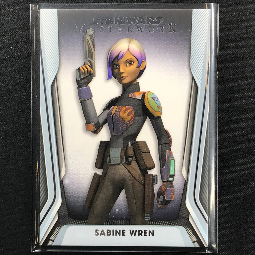 2021 Star Wars Masterwork Sabine Wren Base No 86