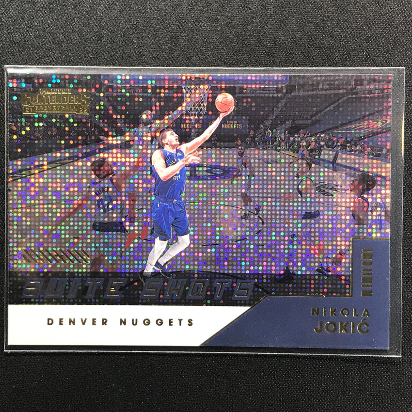 2021-22 Contenders NIKOLA JOKIC Suite Shots Base #3