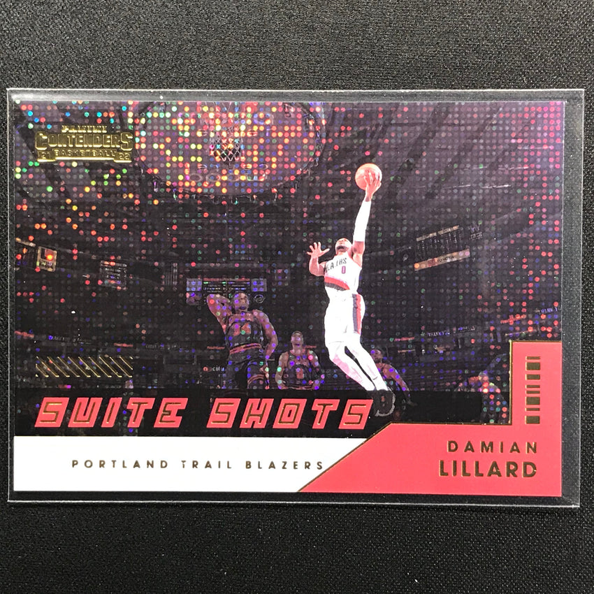 2021-22 Contenders DAMIAN LILLARD Suite Shots Base #7