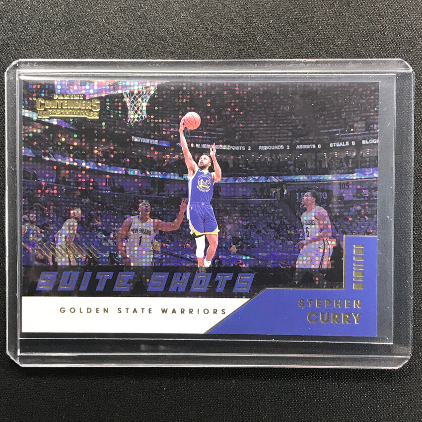 2021-22 Contenders Stephen Curry Suite Shots Base No 10