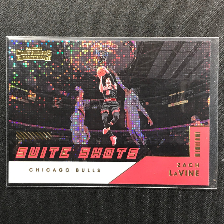 2021-22 Contenders ZACH LAVINE Suite Shots Base #20