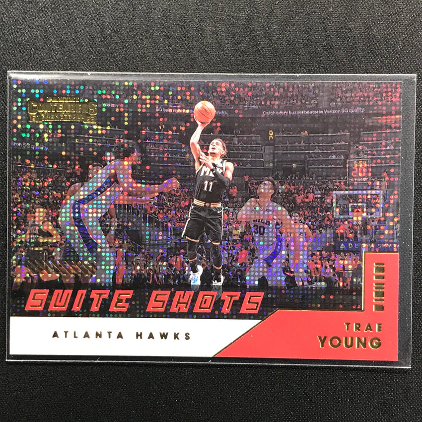 2021-22 Contenders TRAE YOUNG Suite Shots Base #23