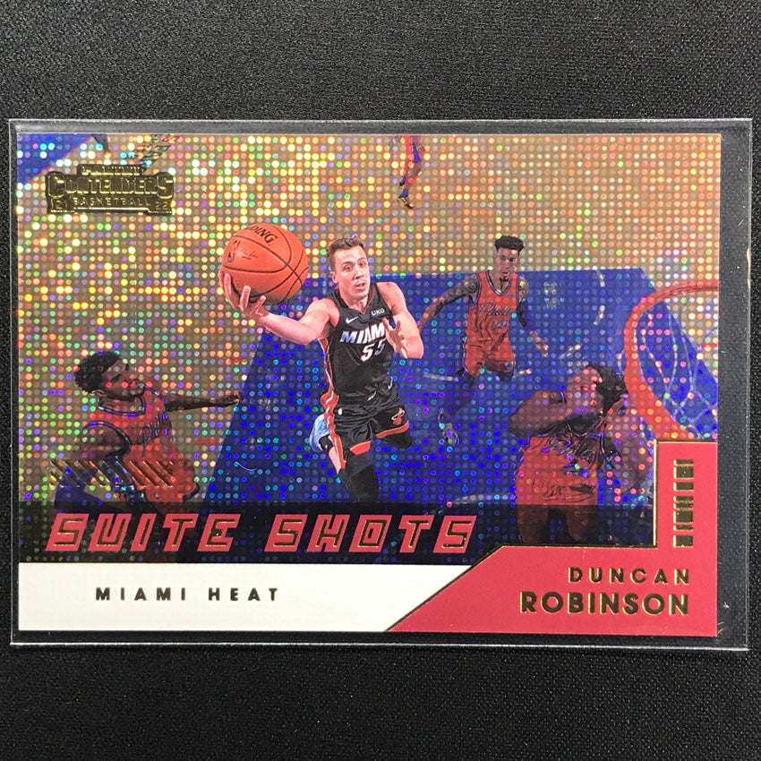 2021-22 Contenders DUNCAN ROBINSON Suite Shots Base #24