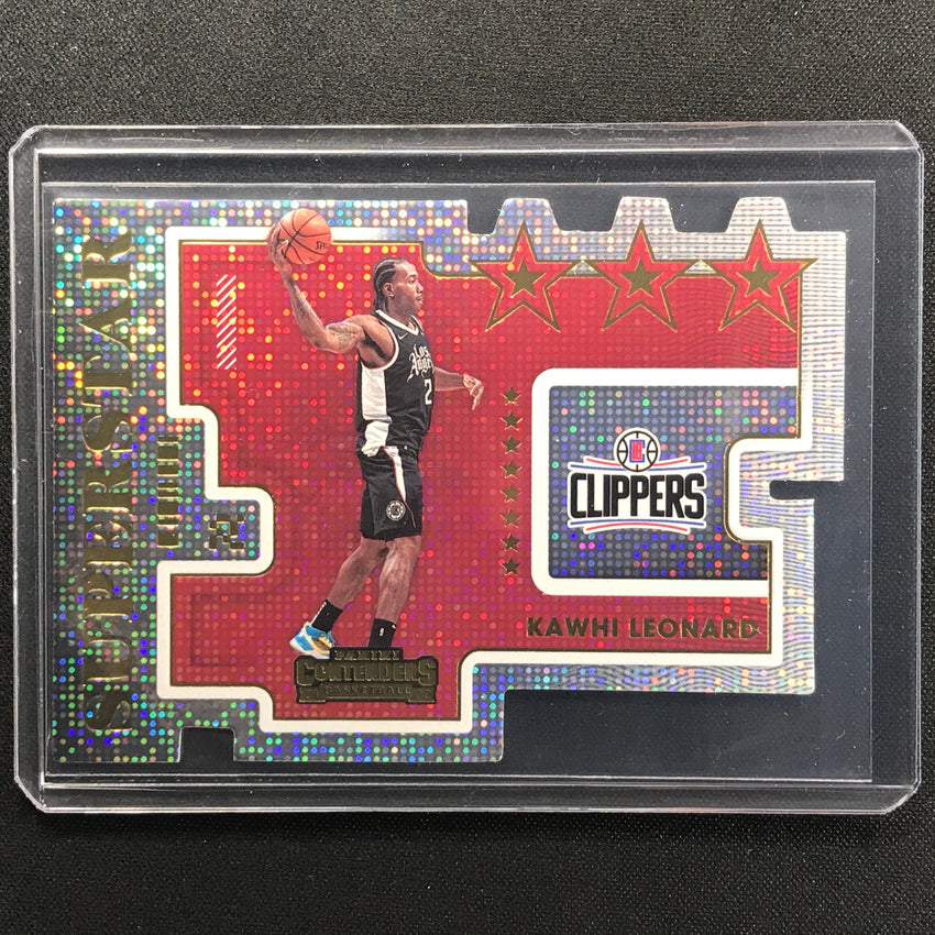 2021-22 Contenders KAWHI LEONARD Superstar Die-Cut Base #3