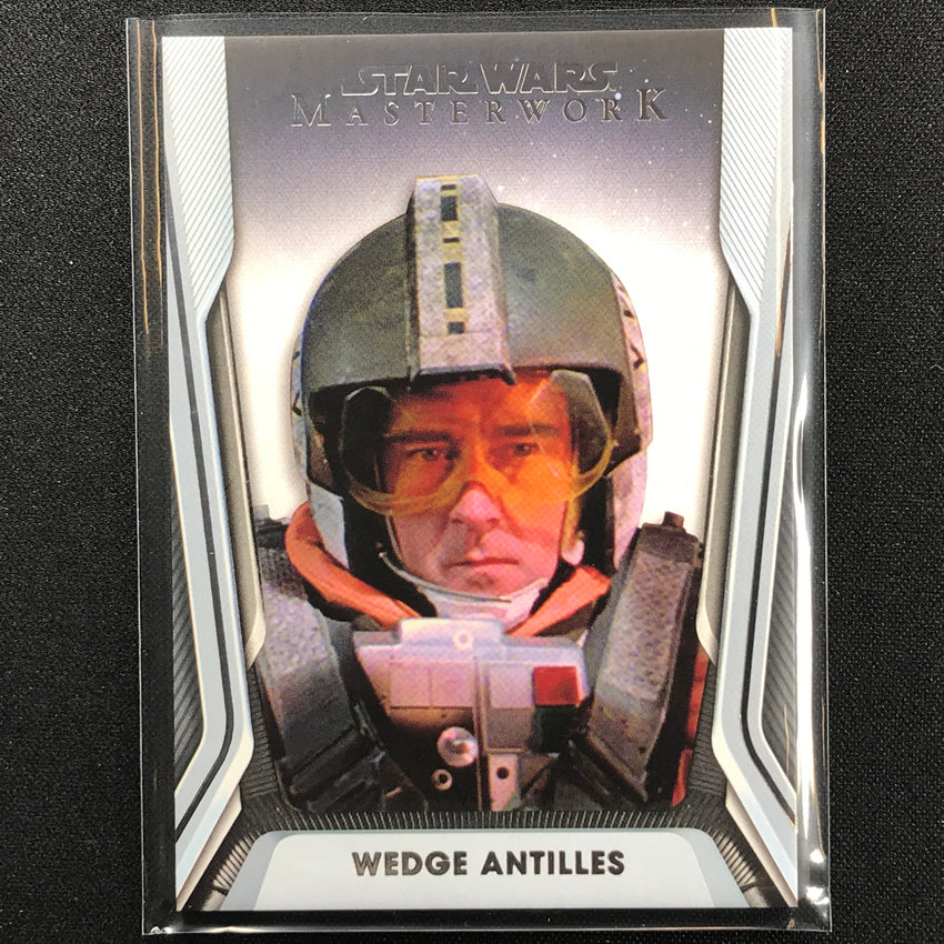 2021 Star Wars Masterwork WEDGE ANTILLES Base #98