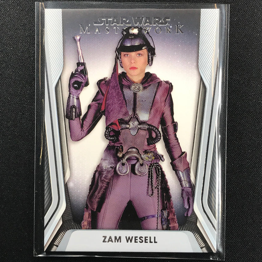 2021 Star Wars Masterwork Zam Wesell Base No 99