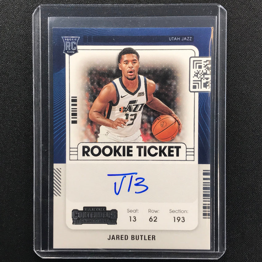 2021-22 Contenders JARED BUTLER Rookie Ticket Auto #134