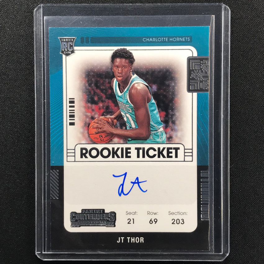 2021-22 Contenders Jt Thor Rookie Ticket Variation Auto No 141