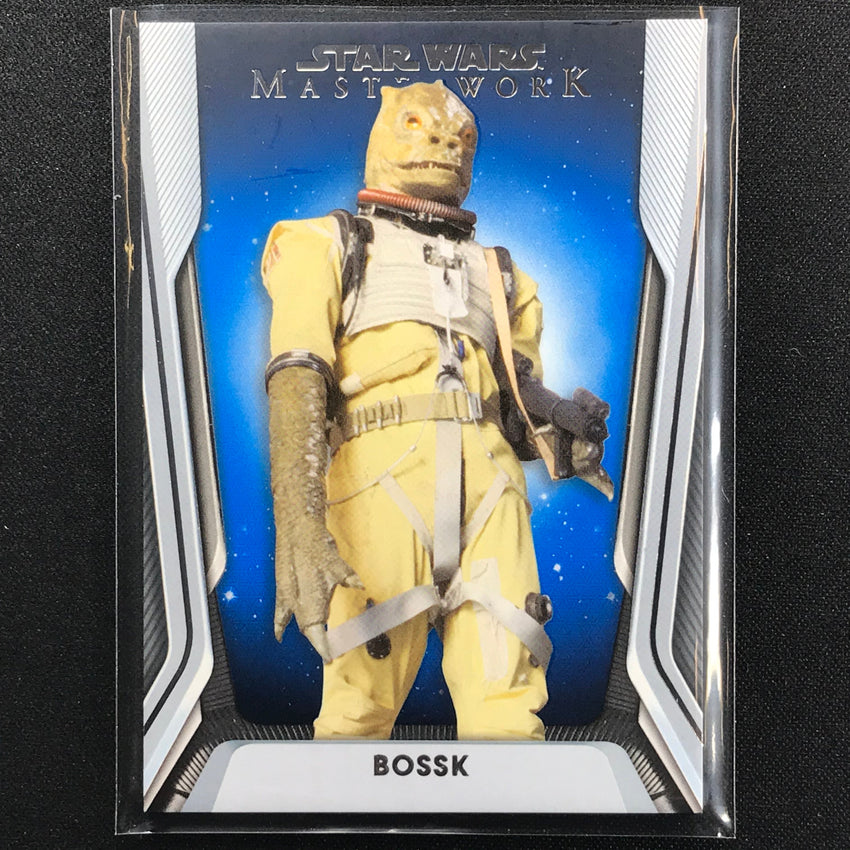 2021 Star Wars Masterwork BOSSK Blue #19
