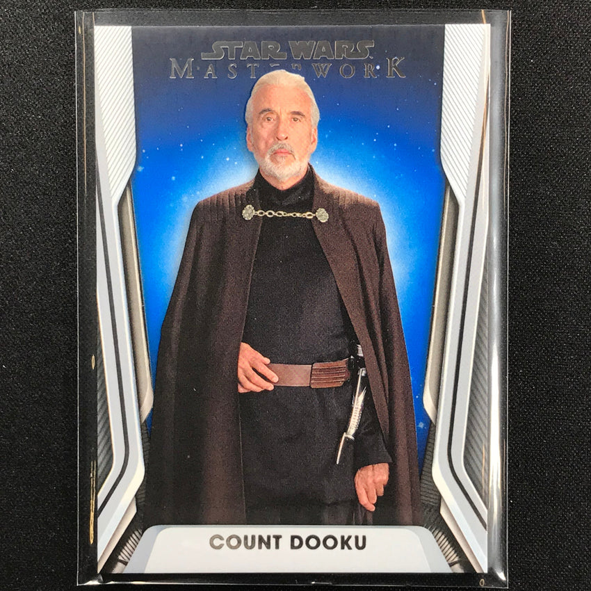 2021 Star Wars Masterwork COUNT DOOKU Blue #27