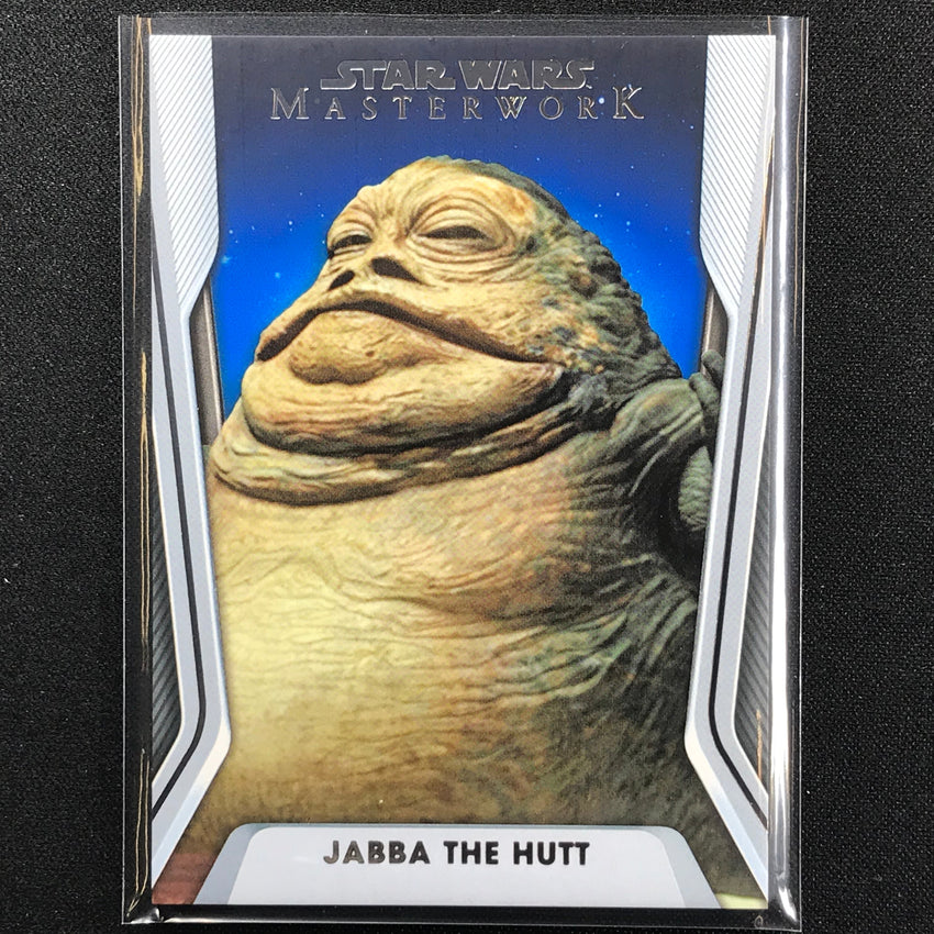 2021 Star Wars Masterwork JABBA THE HUTT Blue #50
