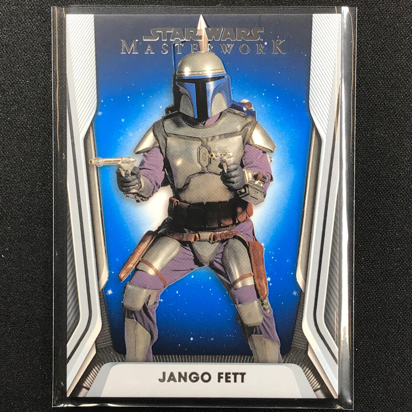 2021 Star Wars Masterwork Jango Fett Blue No 51