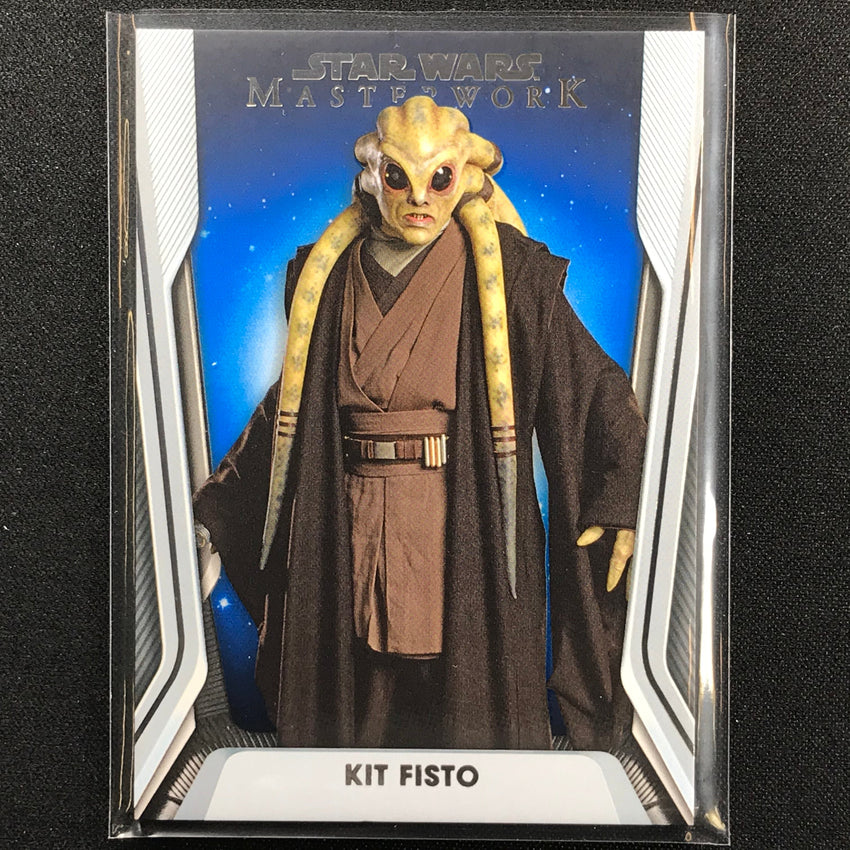 2021 Star Wars Masterwork Kit Fisto Blue No 60