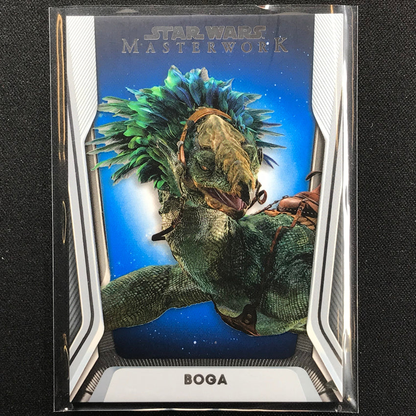 2021 Star Wars Masterwork BOGA Blue #96