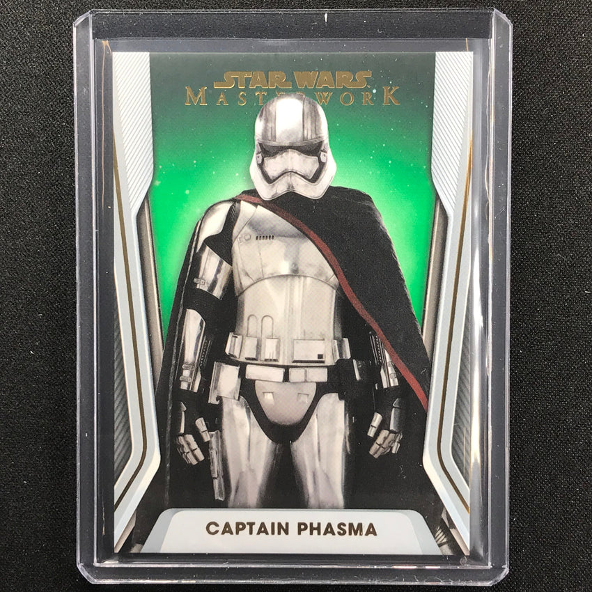 2021 Star Wars Masterwork Captain Phasma Green 43/99