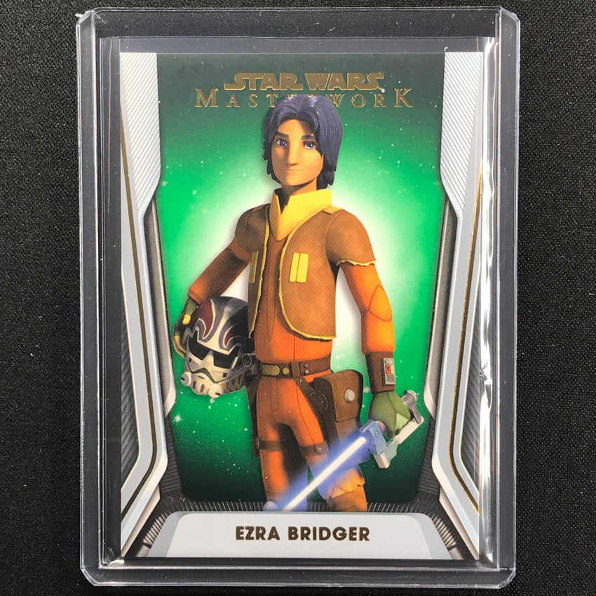2021 Star Wars Masterwork Ezra Bridger Green 22/99