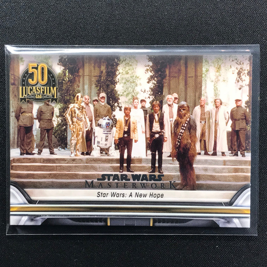 2021 Star Wars Masterwork A New Hope Lucasfilm 50th Anniversary Base No 2