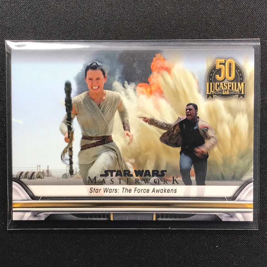 2021 Star Wars Masterwork The Force Awakens Lucasfilm 50th Anniversary Base No 8