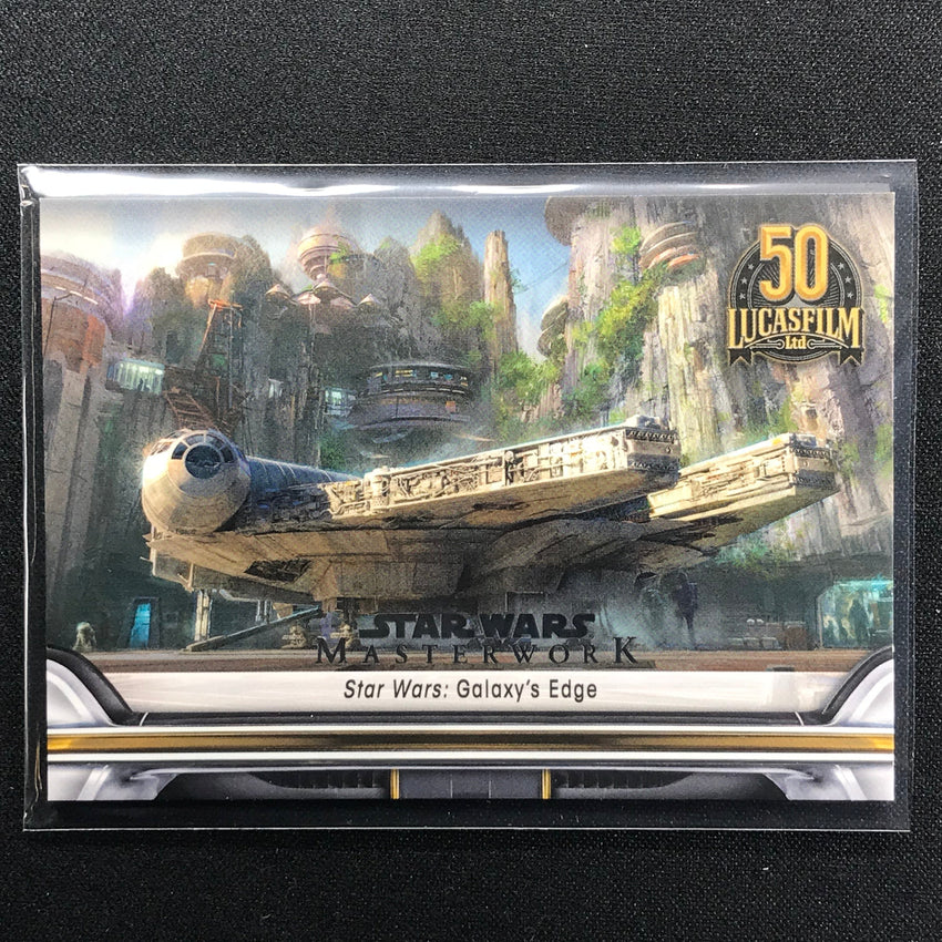 2021 Star Wars Masterwork Galaxys Edge Lucasfilm 50th Anniversary Base No 12
