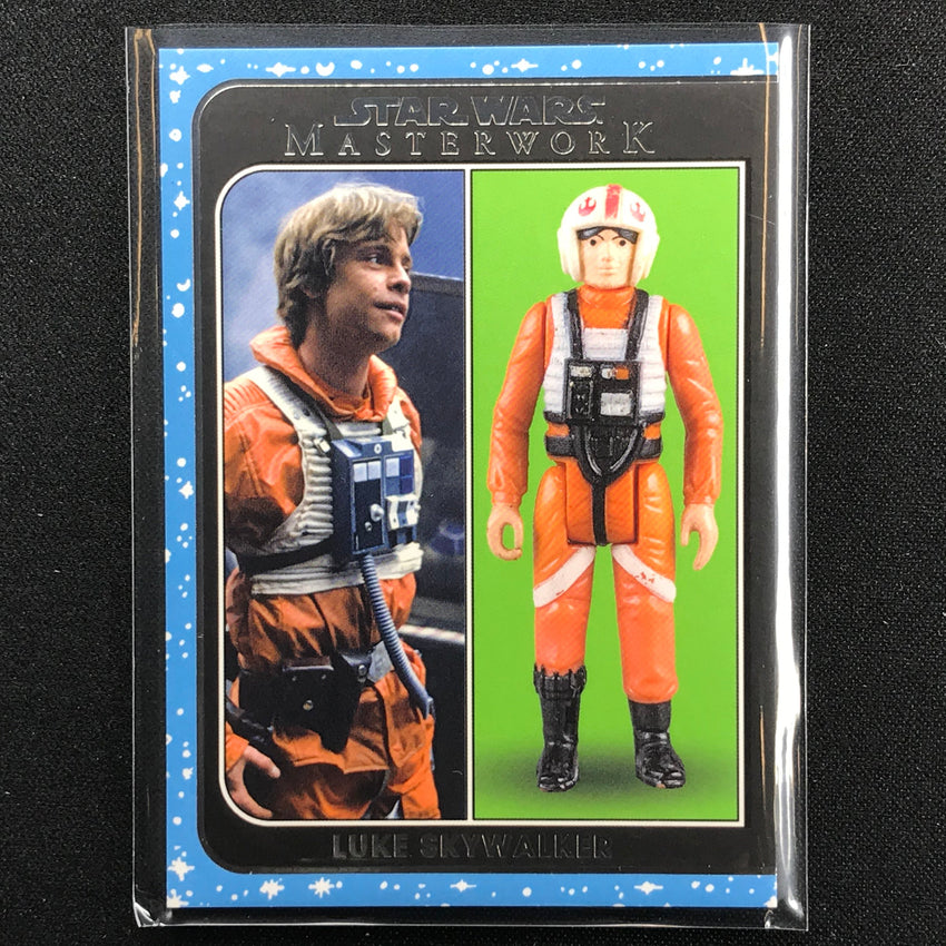 2021 Star Wars Masterwork LUKE SKYWALKER Out of the Box Base #3