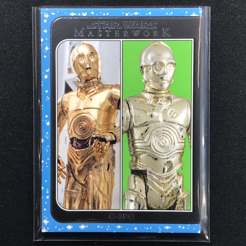 2021 Star Wars Masterwork C-3PO Out of the Box Base #7