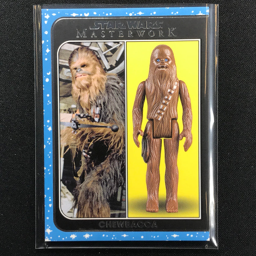 2021 Star Wars Masterwork CHEWBACCA Out of the Box Base #9