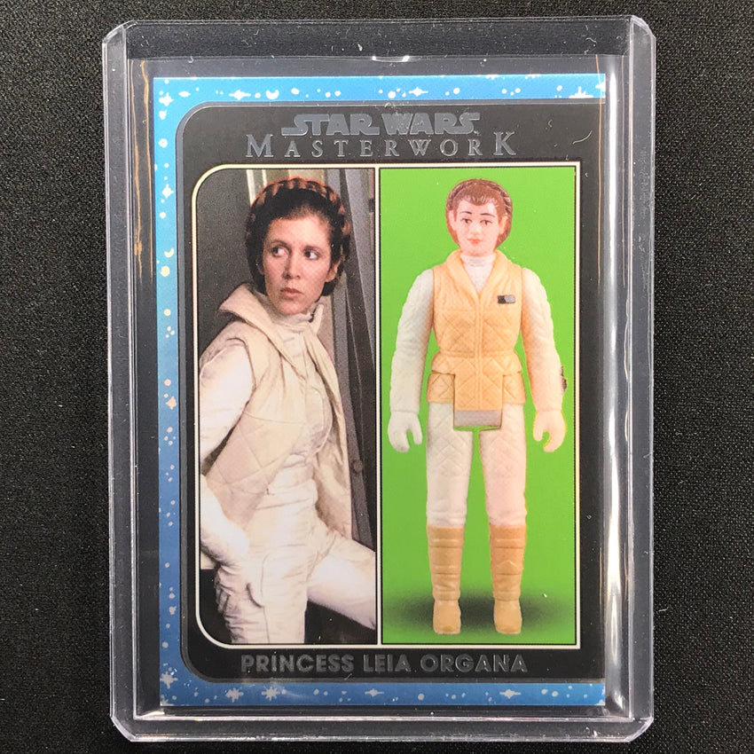 2021 Star Wars Masterwork Princess Leia Organa Out Of The Box Foil 134/299