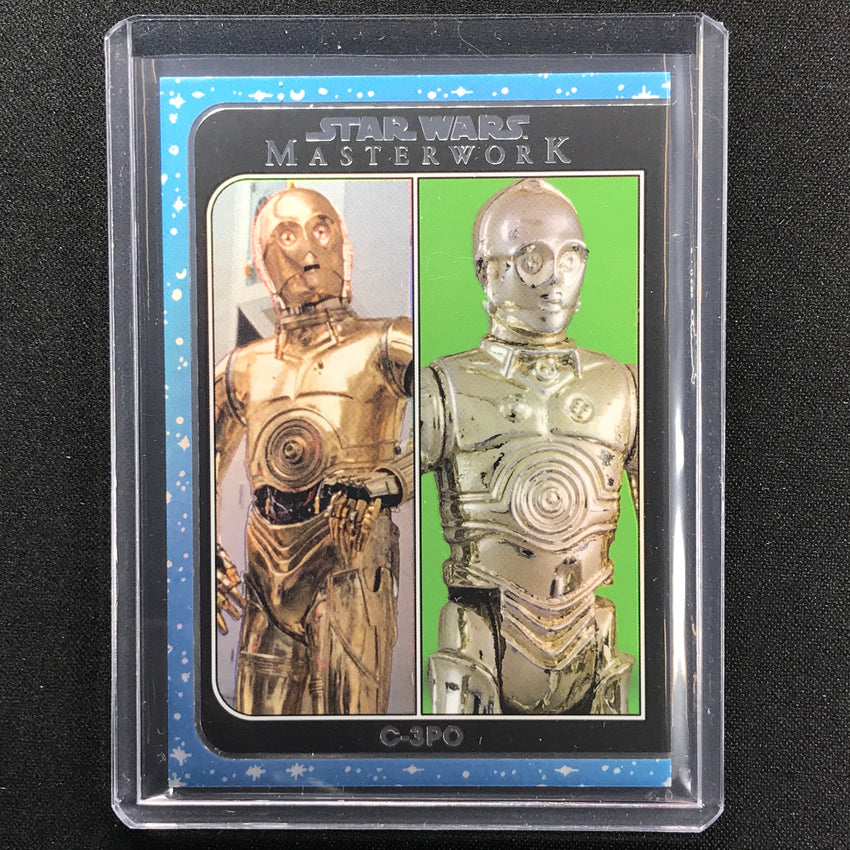 2021 Star Wars Masterwork C-3po Out Of The Box Rainbow Foil 116/299