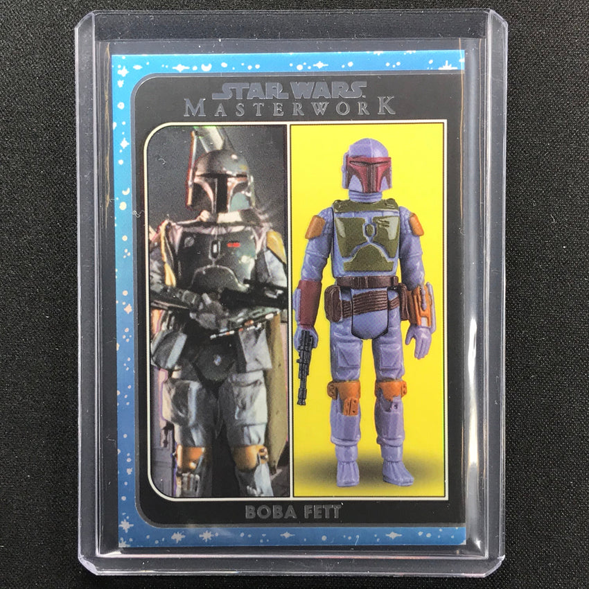 2021 Star Wars Masterwork Bobba Fett Out Of The Box Rainbow Foil 20/299