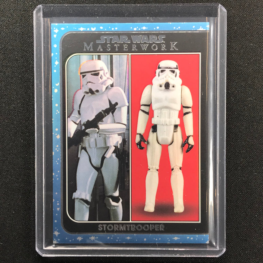2021 Star Wars Masterwork Stormtrooper Out Of The Box Rainbow Foil 211/299