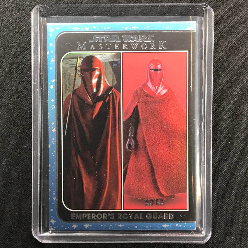 2021 Star Wars Masterwork Emperors Royal Guard Out Of The Box Foil 5/299