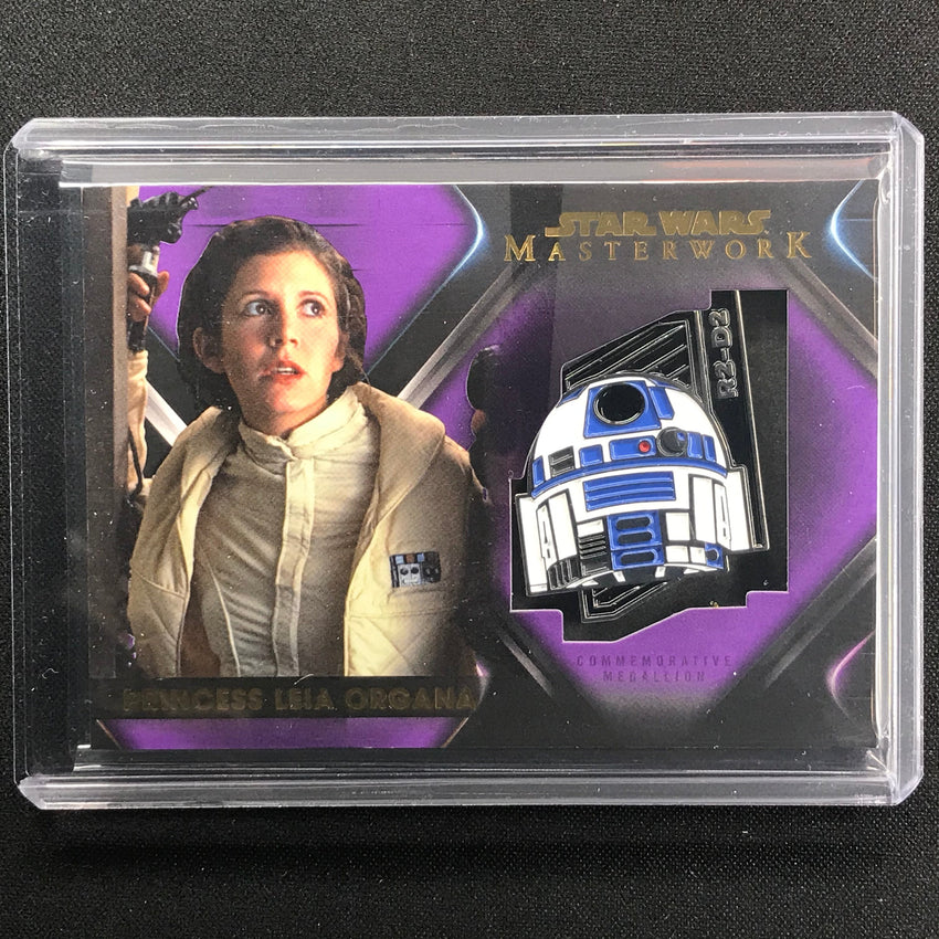 2021 Star Wars Masterwork Princess Leia Organa Commemorative Medallion 18/50