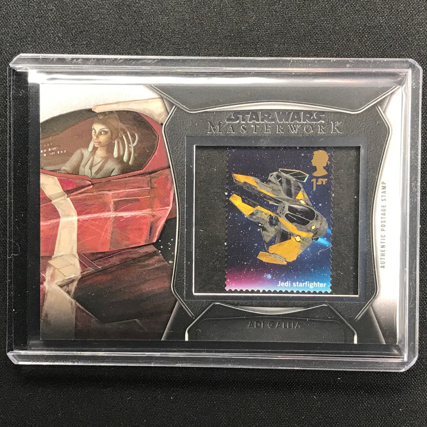 2021 Star Wars Masterwork ADI GALLIA Postage Stamp Relics #AG