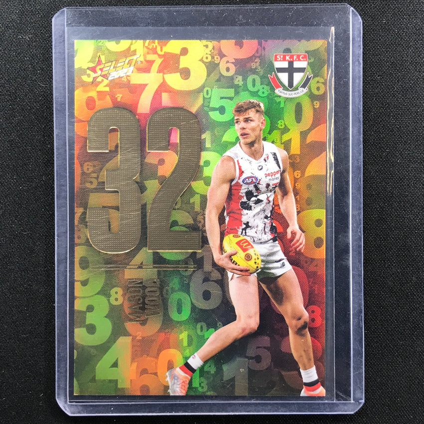 2023 Footy Stars Mason Wood Numbers 52/255