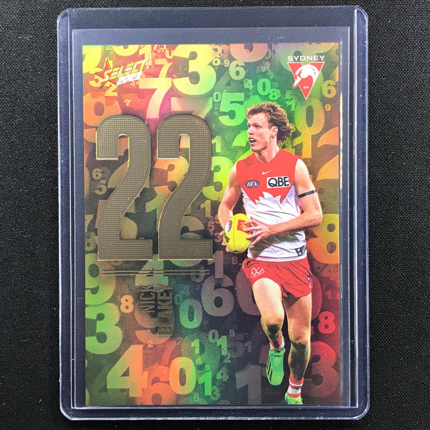 2023 Footy Stars Nick Blakey Numbers 247/255