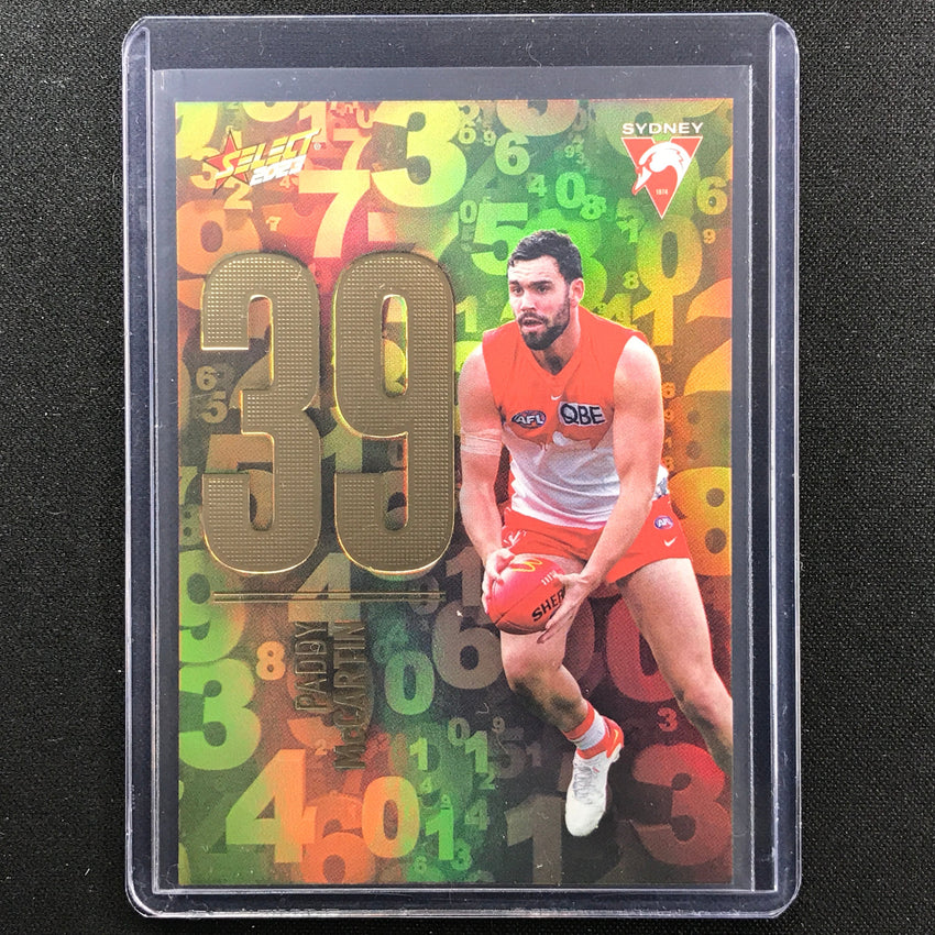 2023 Footy Stars Paddy Mccartin Numbers 51/255