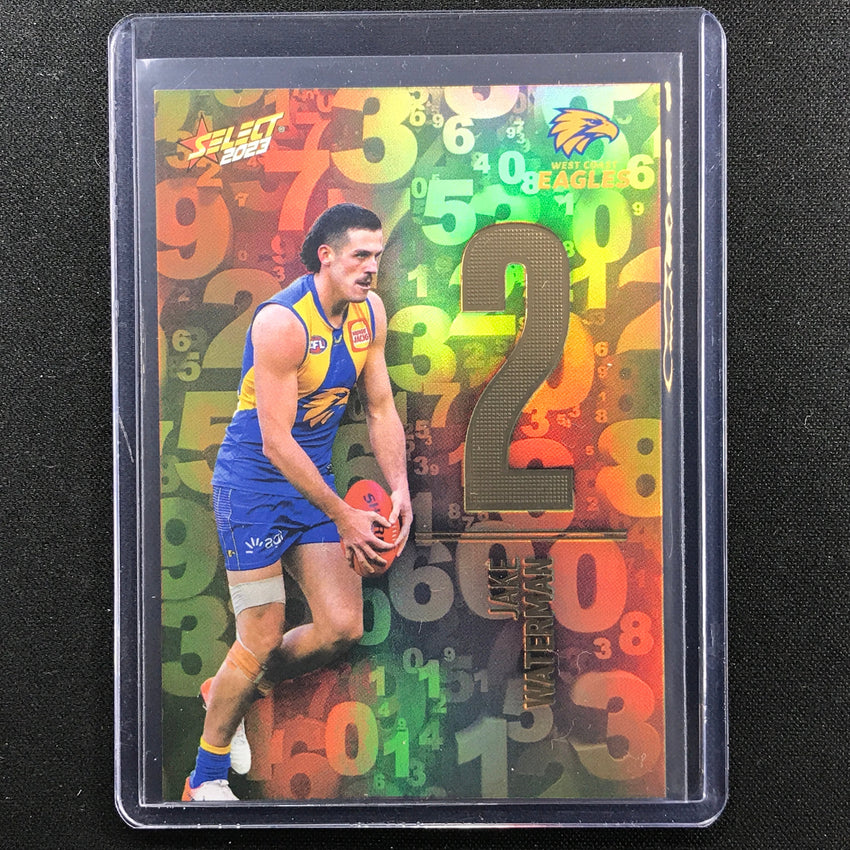 2023 Footy Stars Jake Waterman Numbers 165/255