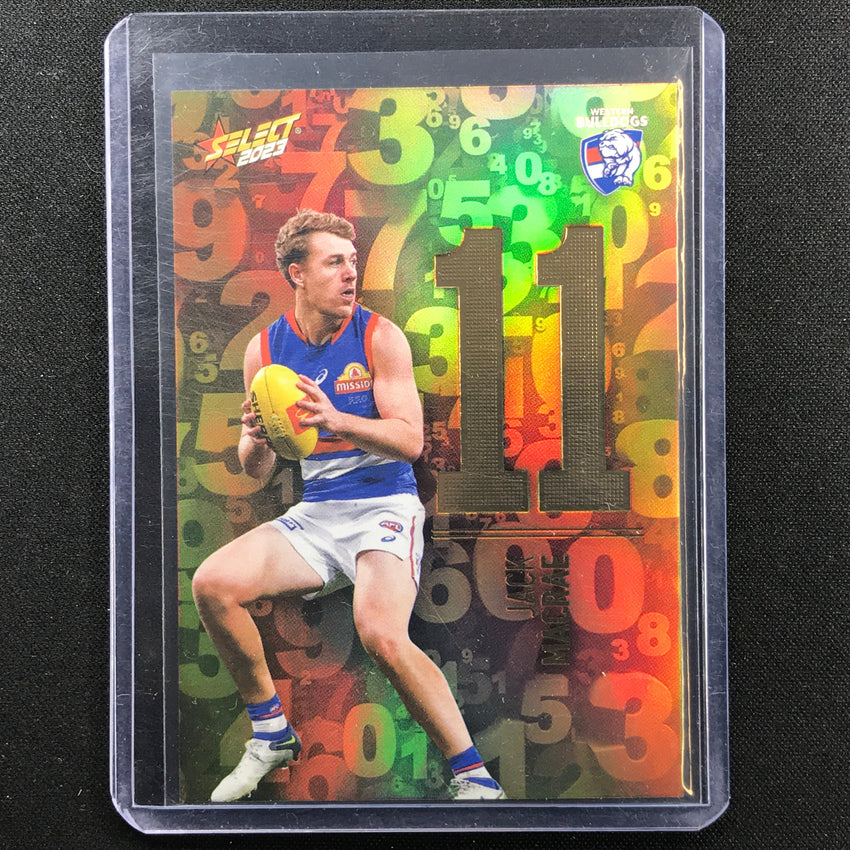 2023 Footy Stars Jack Macrae Numbers 10/255