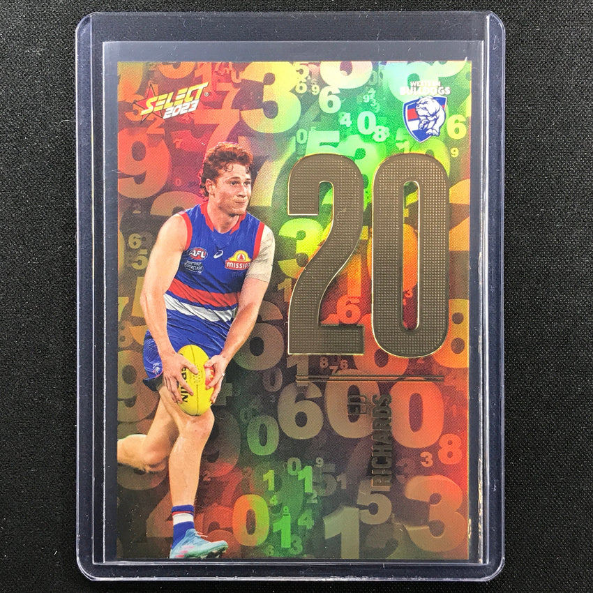 2023 Footy Stars Ed Richards Numbers 60/255