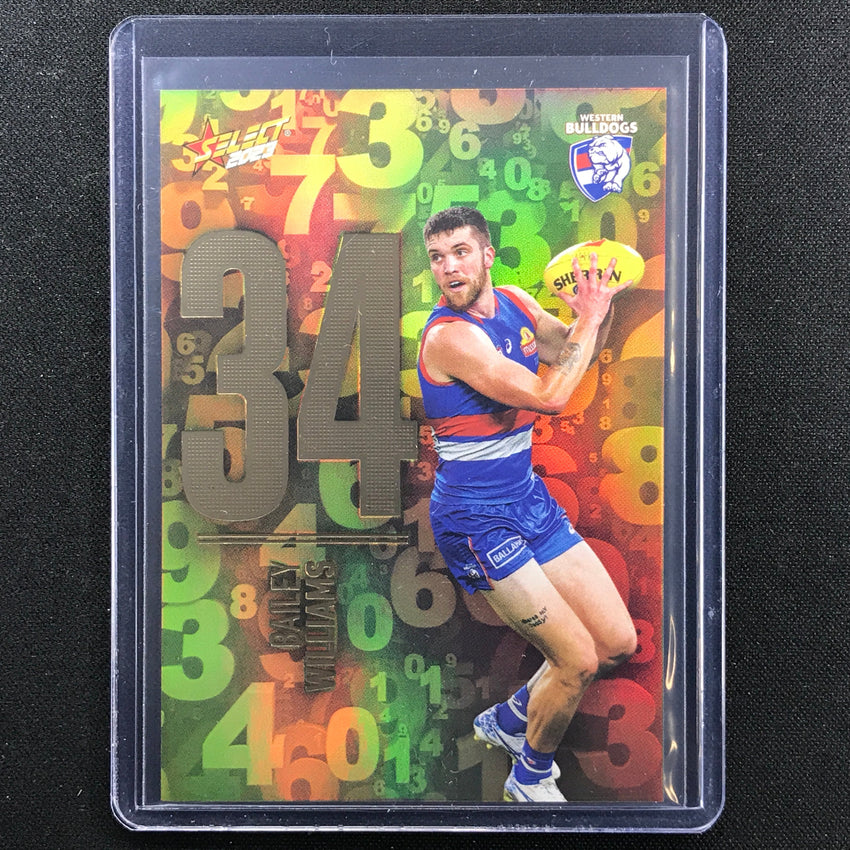 2023 Footy Stars Bailey Williams Numbers 107/255